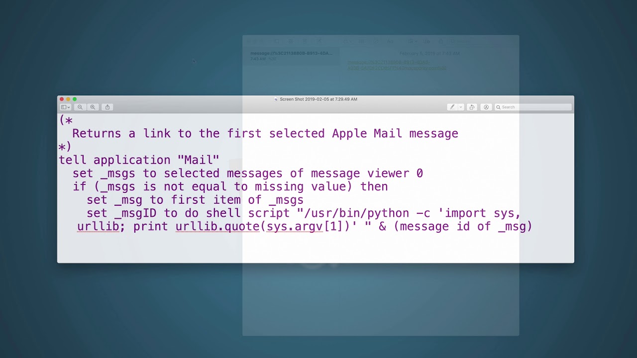 Snail Mail Mac App